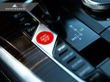 AutoTecknic Red Start Stop Button - F40 1-Series | F44 2-Series Gran Coupe by AutoTecknic ATK-BM-0225-RD-11