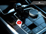 AutoTecknic Red Start Stop Button - G05 X5 | G06 X6 | G07 X7 by AutoTecknic ATK-BM-0225-RD-24