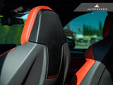 AutoTecknic Dry Carbon Seat Back Cover Set - F97 X3M | F98 X4M by AutoTecknic ATK-BM-0373