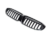 AutoTecknic Painted Glazing Black Front Grille - G20 3-Series by AutoTecknic ATK-BM-0615-OE-GB