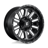 Fuel Wheels D620 Hardline 20" 8x165.1 Gloss Black Milled by Fuel Offroad D62020008247