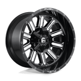 Fuel Wheels D620 Hardline 15" 5x139.7 Gloss Black Milled by Fuel Offroad D62015808537