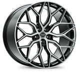 Vossen HF-2 22" 5x130 Brushed Gloss Black