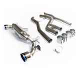 HKS HKS 2019+ Toyota GR Supra w/o OPF Dual Hi-Power Titanium Tip Catback Exhaust 31014-KT001