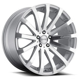 MRR HR9 19" 5x120 Silver Machine Face by MRR Wheels