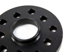 H&RTrak+ 15mm DR Wheel Adapters (Black) 5x112 cb57.1 14x1.5 Thread (SCRATCH AND DENT) by H&R Spacers HRS3055571SW-SND
