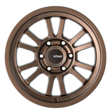 Konig HT1 17" 5x127 Satin Bronze by Konig Wheels H1975127N128