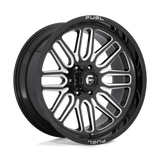 Fuel Wheels D662 Ignite 20" 8x165.1 Gloss Black Milled by Fuel Offroad D66220008247