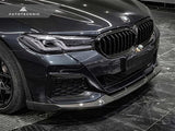 AutoTecknic Dry Carbon Competition Front Aero Lip - G30 5-Series M-Sport LCI by AutoTecknic ATK-BM-0320-2