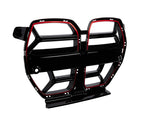 AutoTecknic Competizione Sport Redline Front Grille - G80 M3 | G82/ G83 M4 by AutoTecknic ATK-BM-0412-RL-2