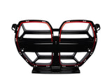 AutoTecknic Competizione Sport Redline Front Grille - G80 M3 | G82/ G83 M4 by AutoTecknic ATK-BM-0412-RL-4