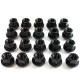 Lug Nuts - Open-Ended Cone Seat / Black / 12x1.5 (Full set of 20) by Velt Sport D95-ZNNITT-KT20