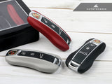 AutoTecknic Leather Key Remote Trim - Porsche by AutoTecknic ATK-PR-0042-8