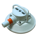 SeaSucker White / Flat Top SeaSucker 4.5" SeaSucker w/ Stainless Steel D-Ring VM1013W