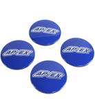 APEX Gloss Wheel Center Caps VW 5X112 Gloss Blue (OPEN BOX) by Apex Wheels HW-APX-CAP-VW-5112-GB-OB