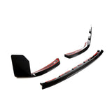 Velt Sport Real Carbon Fiber Front Splitter - BMW G87 M2 (3pcs/Set) by Velt Sport VELT-EXT-0076