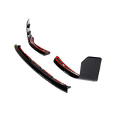 Velt Sport Real Carbon Fiber Front Splitter - BMW G87 M2 (3pcs/Set) by Velt Sport VELT-EXT-0076