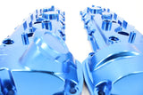 Vargas Turbo Technologies Blue Vargas Turbo Technologies BILLET CNC Valve Cover Set - BMW S65 VTT-S65-BILLET-VALVECOVER-BLUE