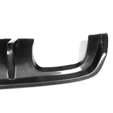 Velt Sport Velt Sport Audi 8V Carbon Fiber Rear Diffuser Two Exhaust Single Outlet (V1) - A3 Non S-Line VELT-RDF-CF-V1-8VA3