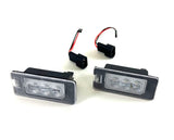 License Plate Lights (Set of 2 LED Housings) - BMW / E39 / E6X / E7X / E9X by emK Lighting V-03010312