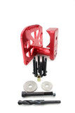 Vargas Turbo Technologies Red VTT E9X M3 Billet Diff Lock Down Kit VTT-E9X-M3-LOCKDOWN-RED