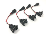 Precision Raceworks Precision Raceworks EV1 Injector Adapter Harness (4 Pack) - VW/Audi ROW Car 601-0050