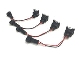 Precision Raceworks Precision Raceworks EV1 Injector Adapter Harness (4 Pack) - VW/Audi ROW Car 601-0050
