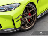 AutoTecknic Dry Carbon Canard Set - G80 M3 | G82 M4 by AutoTecknic ATK-BM-0413-2