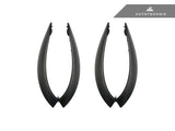 AutoTecknic Carbon Door Grip Handle Trim Set - F30 3-Series | F32 4-Series by AutoTecknic ATK-BM-0423-F36-4