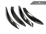 AutoTecknic Carbon Door Grip Handle Trim Set - F8X M3/ M4 by AutoTecknic ATK-BM-0423-3