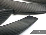 AutoTecknic Carbon Door Grip Handle Trim Set - F8X M3/ M4 by AutoTecknic ATK-BM-0423-5