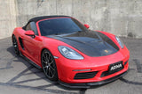ARMASPEED Carbon Front Lip (3 piece) - Porsche 718 by ARMASPEED 1CCPS21F07-A