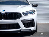AutoTecknic Performance Dry Carbon Splitter Set - F9X M8 by AutoTecknic ATK-BM-0047-2