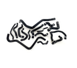 Autobahn Autoworx Black Autobahn Autoworx Complete Coolant Hose Kit - VW / 2.0L / Mk4 / Golf / Jetta Aut-mk4-012-blk