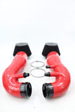 VTT BMW G90/G99 M5 S68 Turbo-Forward Full Flow Intake System by Vargas Turbo Technologies VTT-G9X-INTAKE-RED-BLK