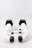 VTT BMW G90/G99 M5 S68 Turbo-Forward Full Flow Intake System by Vargas Turbo Technologies VTT-G9X-INTAKE-WHT-BLK
