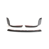 Velt Sport Carbon Fiber Front Splitter (3pcs/set) - BMW G87 M2 by Velt Sport VELT-EXT-0025