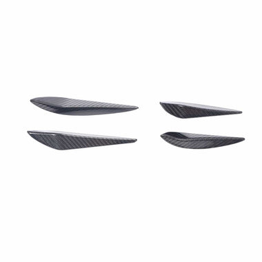 Velt Sport Carbon Fiber Front Canards (V2) - BMW / 3 / 4 Series / G80 M3 / G82 M5 by Velt Sport VELT-EXT-0080