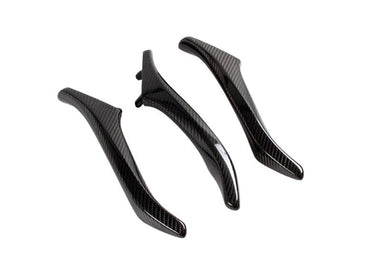 Velt Sport Carbon Fiber Inner Door Pull Covers (3 pcs) - BMW F10 5 Series by Velt Sport VELT-INT-0003