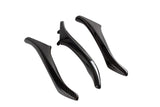 Velt Sport Carbon Fiber Inner Door Pull Covers (3 pcs) - BMW F10 5 Series by Velt Sport VELT-INT-0003