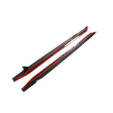 Velt Sport Dry Carbon Fiber Side Skirts (V2) - BMW G80 M3 by Velt Sport VELT-EXT-0062