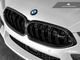 AutoTecknic Replacement Dry Carbon Grille Surround - F9X M8 by AutoTecknic ATK-BM-0227-DCG-2