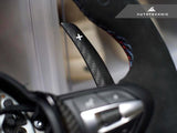 AutoTecknic Dry Carbon Battle Version Shift Paddles - F87 M2 | F80 M3 | F82/ F83 M4 | F10 M5 LCI | F06/ F12/ F13 M6 | F85 X5M | F86 X6M by AutoTecknic ATK-BM-0164-DCG-W