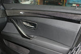 Velt Sport Carbon Fiber Inner Door Pull Covers (3 pcs) - BMW F10 5 Series by Velt Sport VELT-INT-0003