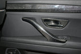 Velt Sport Carbon Fiber Inner Door Pull Covers (3 pcs) - BMW F10 5 Series by Velt Sport VELT-INT-0003