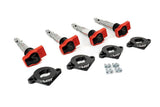 1.8T Coilpack Adapter Kit With Red Velt Sport Coilpacks by UroTuning Kits 18T-VS-Coilpack-Adapter-Kit-BLACK