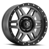 ICON Alloys Six Speed 17" 6x139.7 Gun Metal | ico1417858347GM