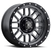 ICON Alloys Alpha 17" 6x139.7 Gun Metal - 17x8.5 et0 / 6x139.7 / cb106.1
