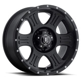 ICON Alloys Shield 20" 8x180 Satin Black | ico1020908955SB