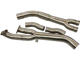 MAD MAD US G8x M3 M4 S58 Resonated Single Midpipe (Brace Included) MAD-2059